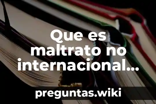 Que es maltrato no internacional de los animales