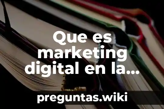 Que es marketing digital en la programacion