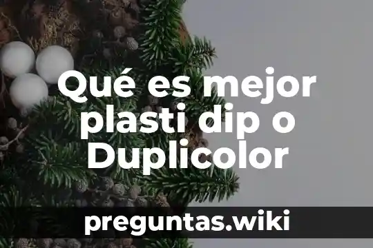 Qué es mejor plasti dip o Duplicolor