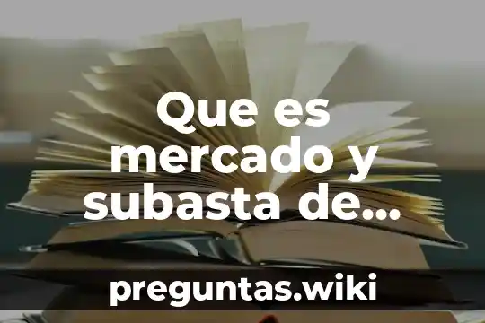 Que es mercado y subasta de arte