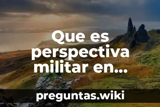 Que es perspectiva militar en dibujo tecnico