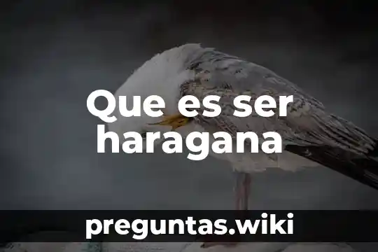 Que es ser haragana