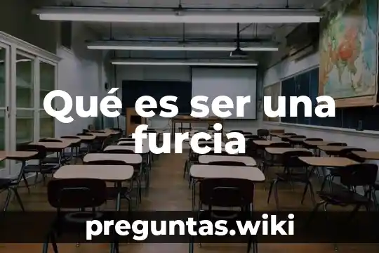 Qué es ser una furcia