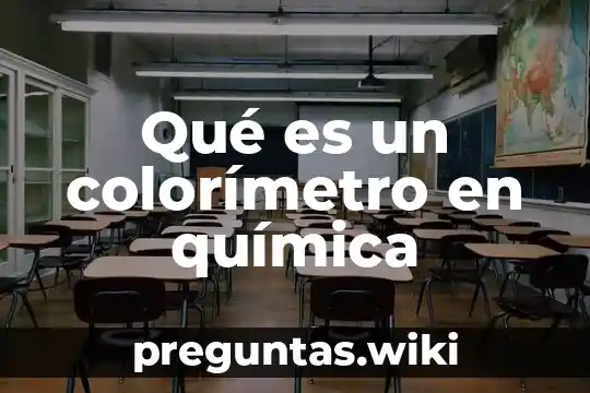 Qué es un colorímetro en química