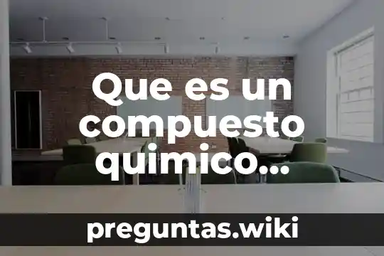 Que es un compuesto quimico binario