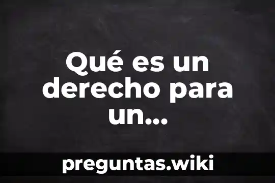 Qué es un derecho para un contribuyente
