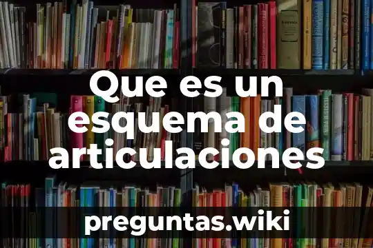 Que es un esquema de articulaciones
