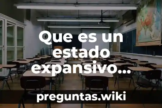 Que es un estado expansivo economico
