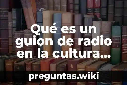 Qué es un guion de radio en la cultura japonesa