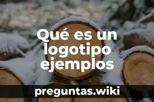 Qué es un logotipo ejemplos