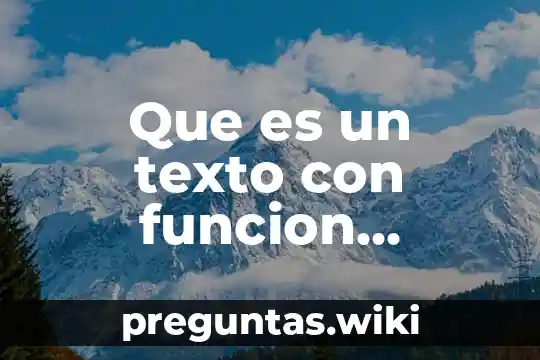 Que es un texto con funcion apelativa