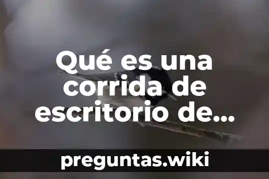 Qué es una corrida de escritorio de un diagrama lógico