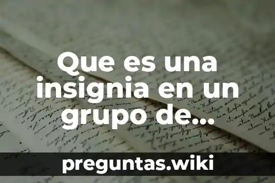 Que es una insignia en un grupo de facebook