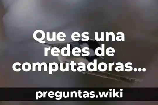 Que es una redes de computadoras historia evolucion