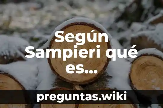 Según Sampieri qué es investigación
